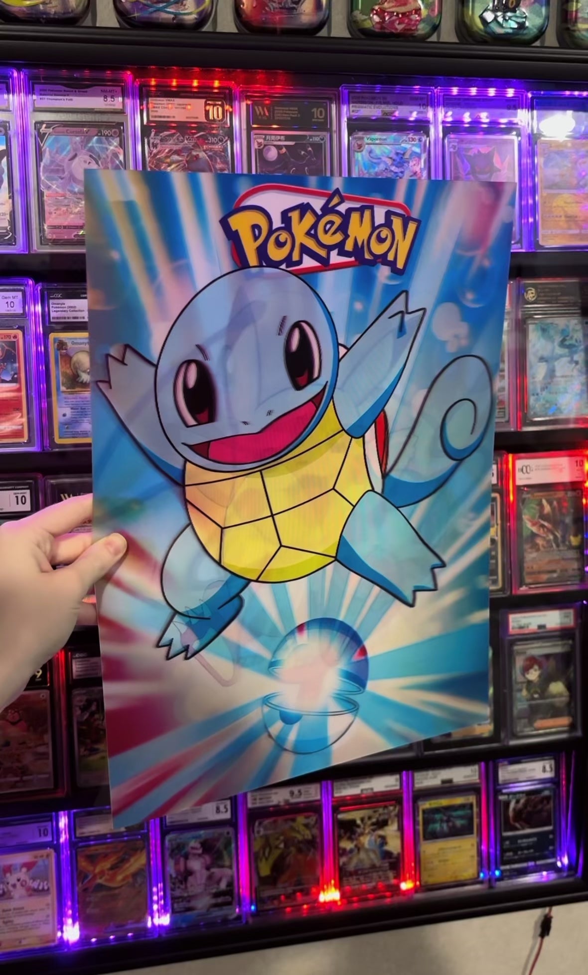 Pikachu, Squirtle, Charmander, Bulbasaur