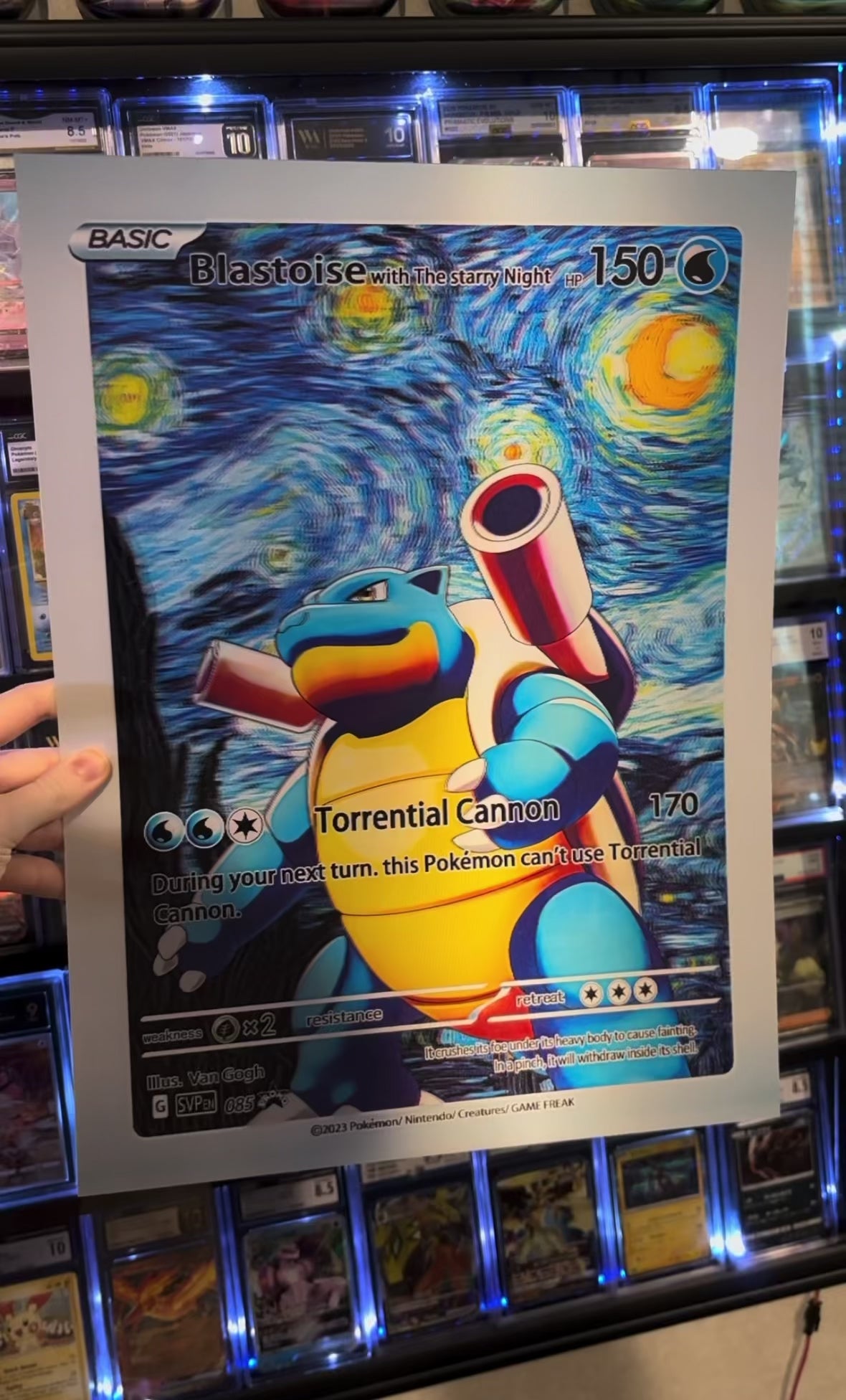 Venusaur, Blastoise, Charizard
